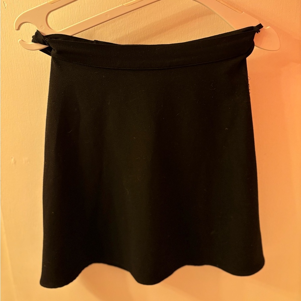 American Apparel Bow Tie Wrap Mini Skirt Size XS/S